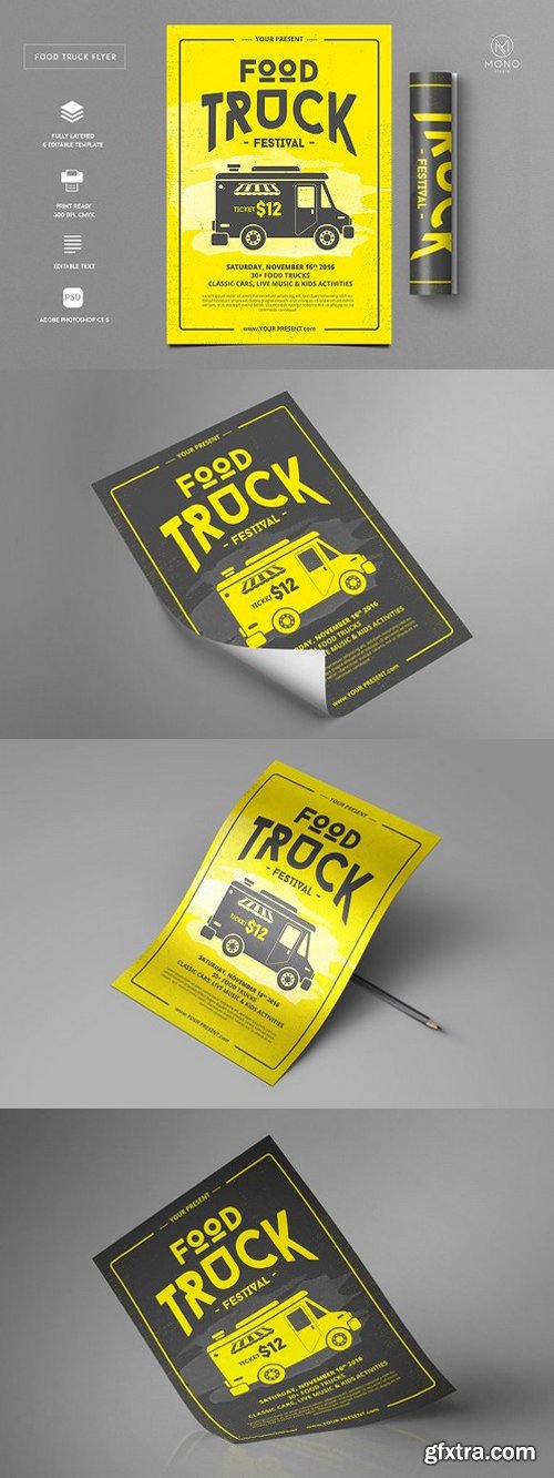 CM - Food Truck Flyer 1468222