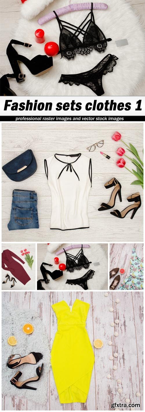 Fashion sets clothes 1 - 5 UHQ JPEG