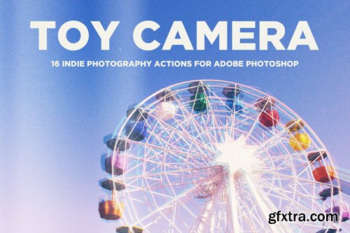 Toy Camera Photography Actions for Adobe Photoshop