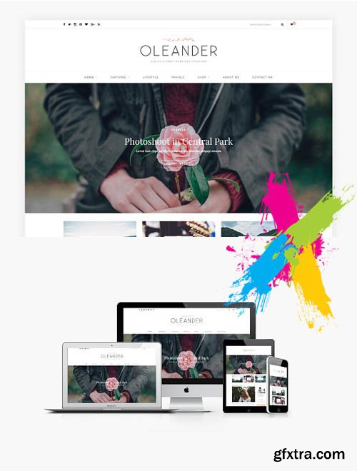 CM - Oleander - A Blog & Shop Theme