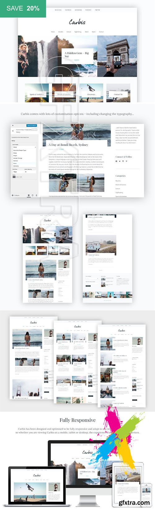 CM - Carbis - Bold Elegant WP Blog theme 866205