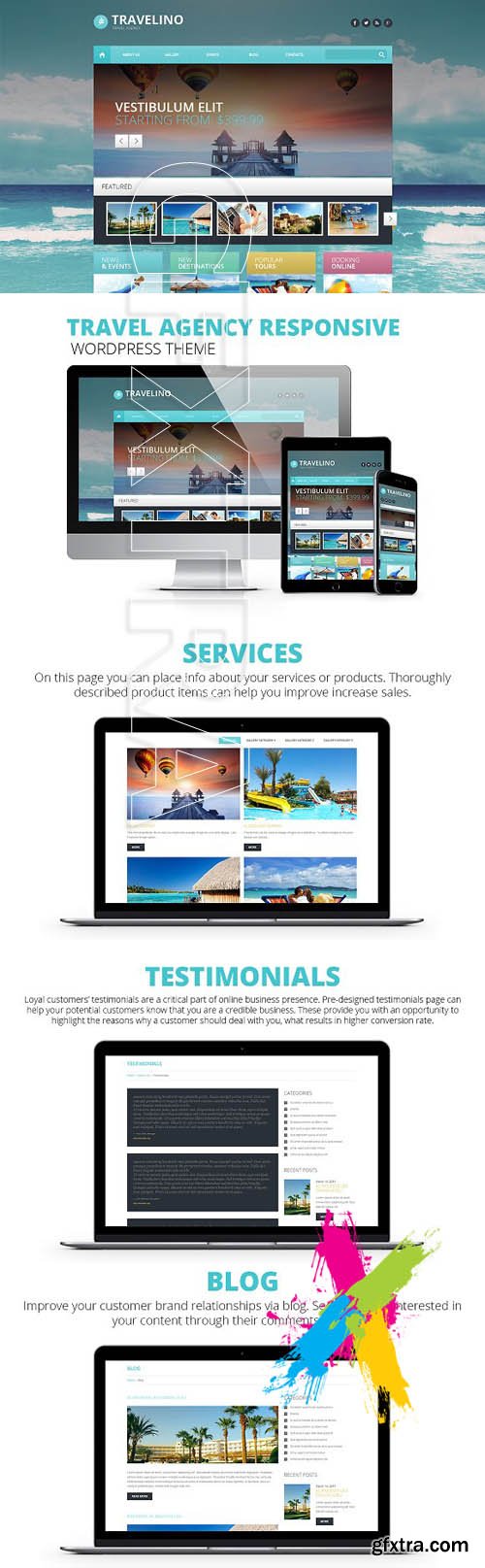 CM - Travel Agency WordPress Theme