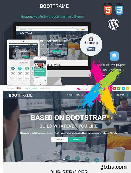 CM - BootFrame - WordPress theme 341968