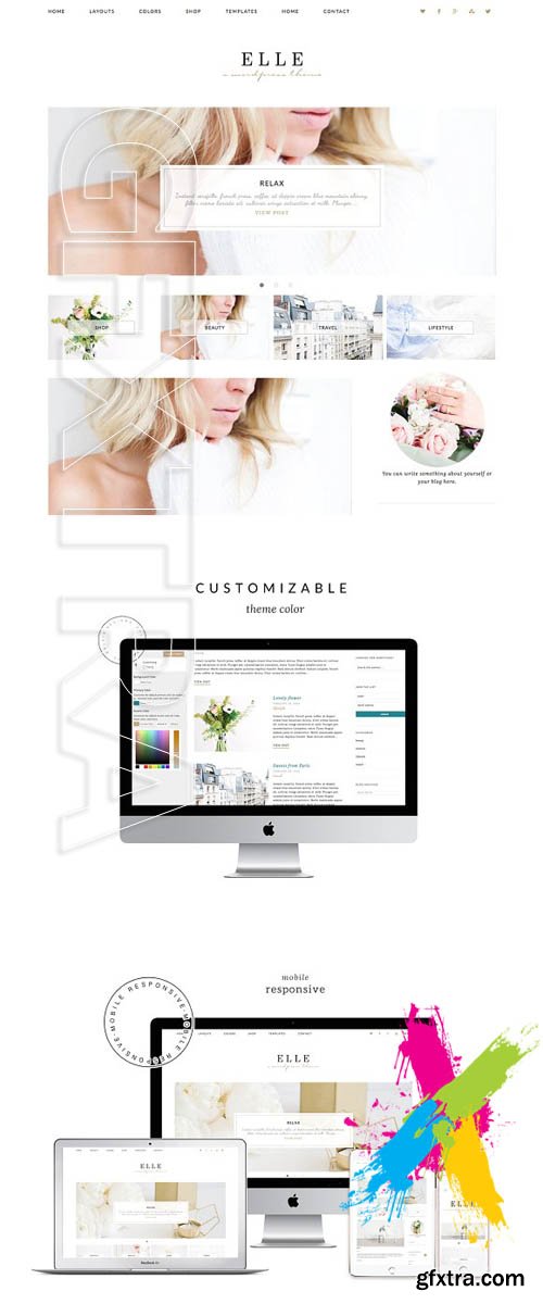 CM - Elle - Wordpress Theme 626135