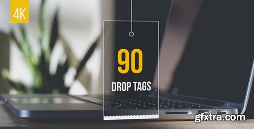 Videohive 90 Drop Tags 19980498