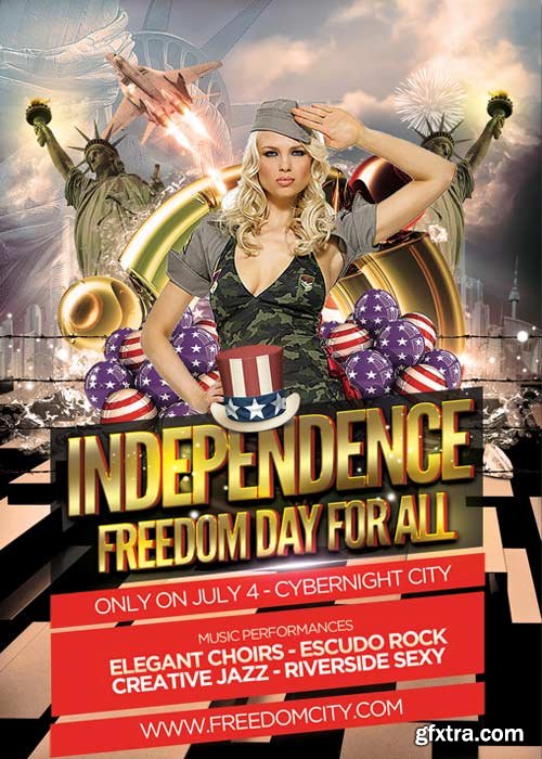 Independence V40 Flyer Bundle