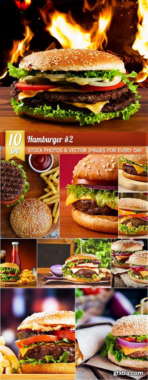 Hamburger 2, 10 x UHQ JPEG