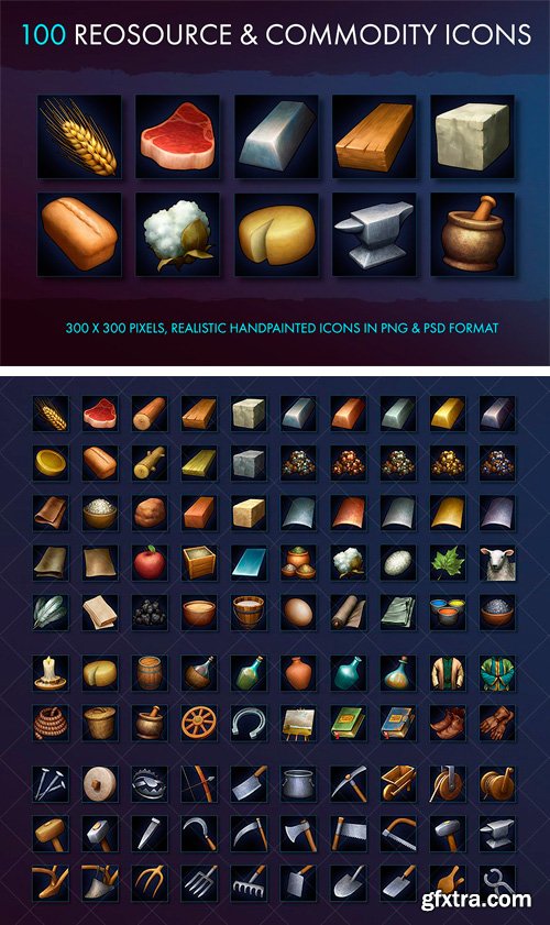 CM 1479663 - Resource Commodity And Tool Icons