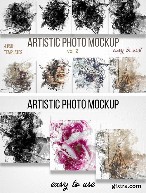 CM 1458462 - Artistic Photo Mockup Vol. 2