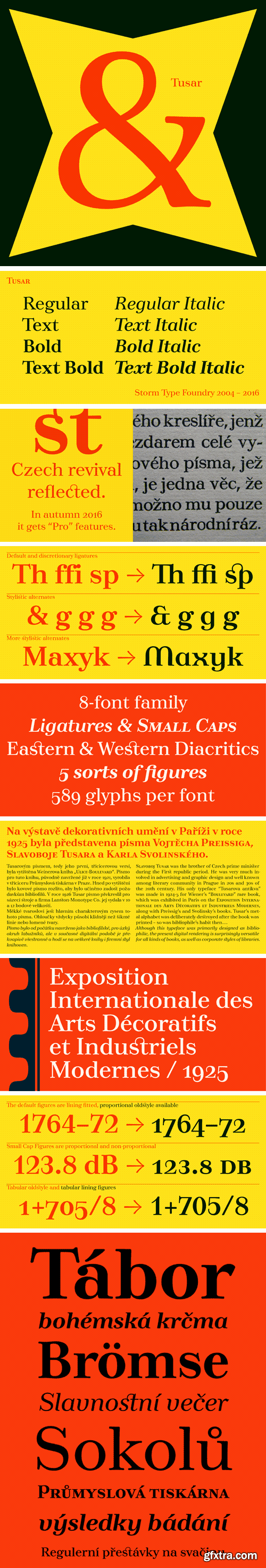 Tusar Font Family