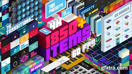 Videohive Big Pack of Elements 19888878