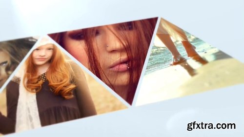 Videohive Triangle Slideshow 19374319