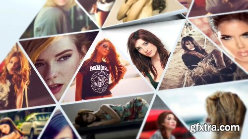 Videohive Triangle Slideshow 19374319