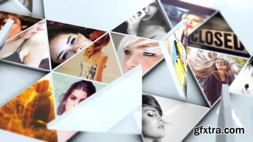 Videohive Triangle Slideshow 19374319