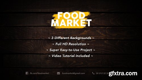 Videohive Food Market 19157803