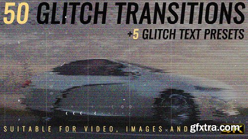 Videohive Glitch Transitions 19256451