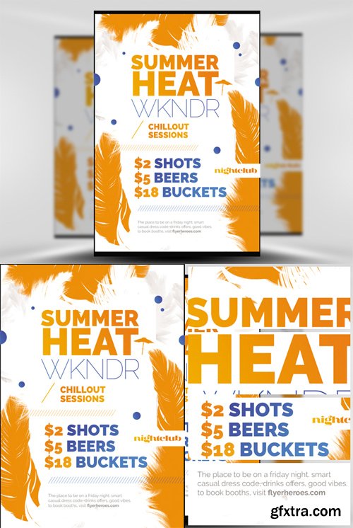 Summer Heat Flyer Template