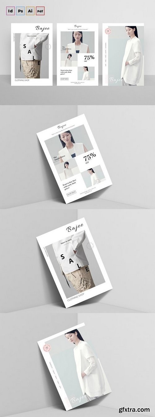 CM - Postcard Flyers Fashion 1264015