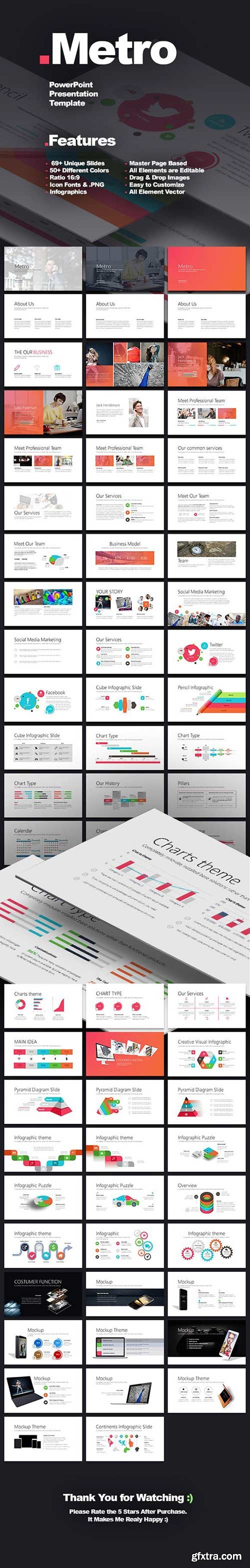 CM - Metro presentation template 1261051