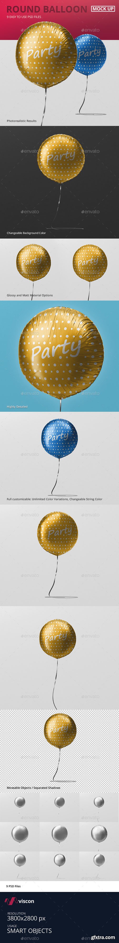 GR - Round Balloon Mockup 19406100