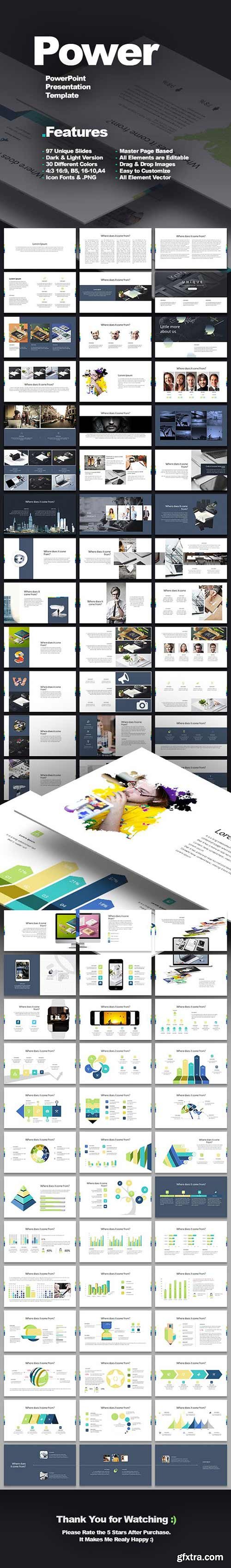 CM - Power presentation template 1236575