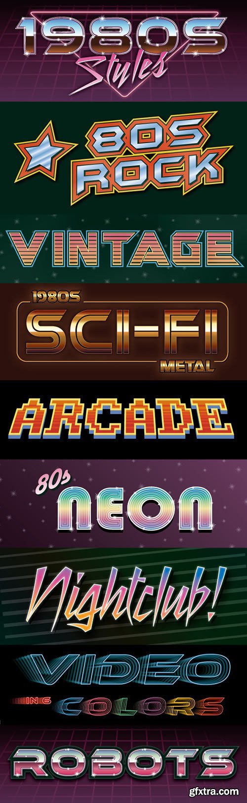 Graphicriver - 1980s Graphic Styles 10901228