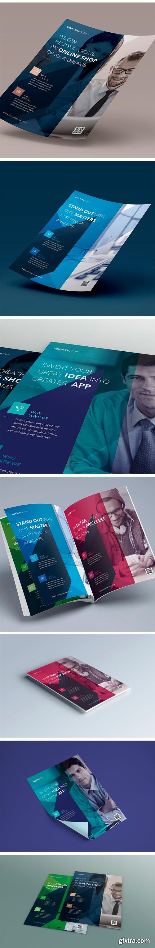 CM 1459448 - Corporate Flyer Templates 6PSD - #4