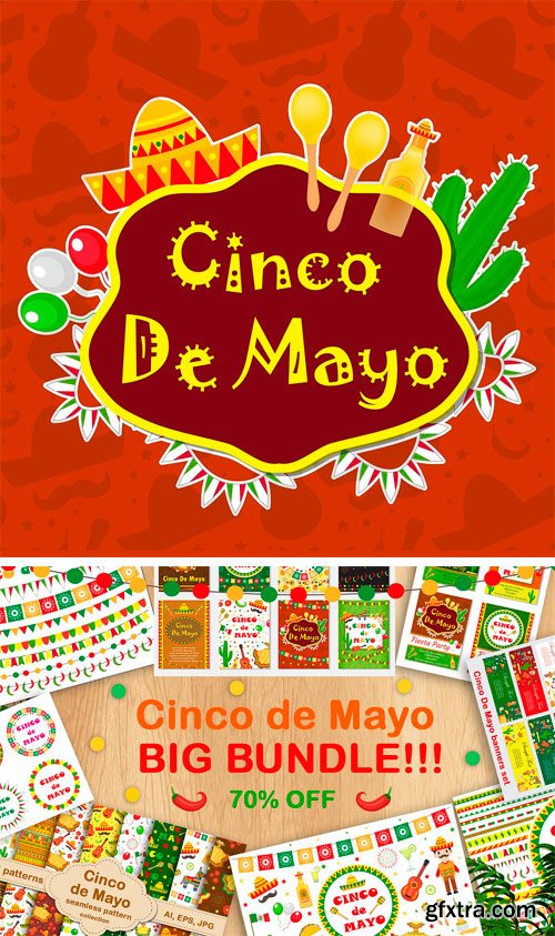 CM 1458822 - Cinco de Mayo BIG Bundle