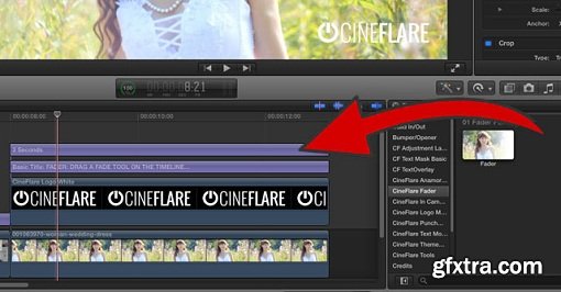 CineFlare - FADER for Final Cut Pro X (Mac OS X)