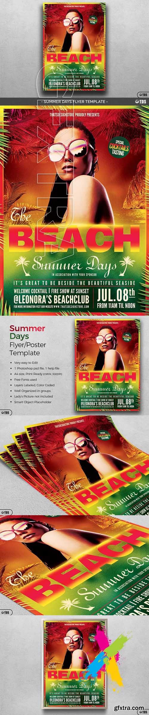 CM - Summer Days Flyer Template 1513828