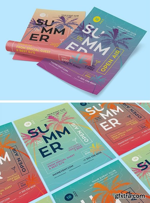 Summer Poster Template