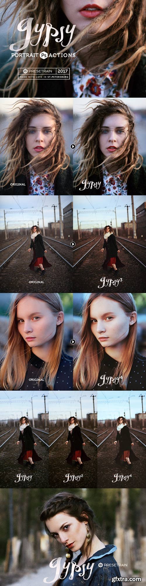 Graphicriver - Gypsy Portrait Photoshop Actions 19630316