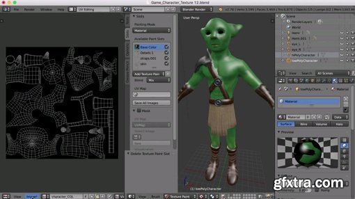 Blender 101 - Blender331: Character Texturing