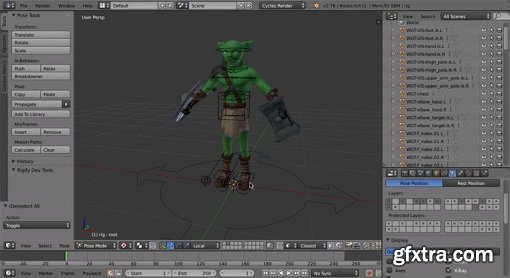 Blender 101 - Blender351: Game Character Animation