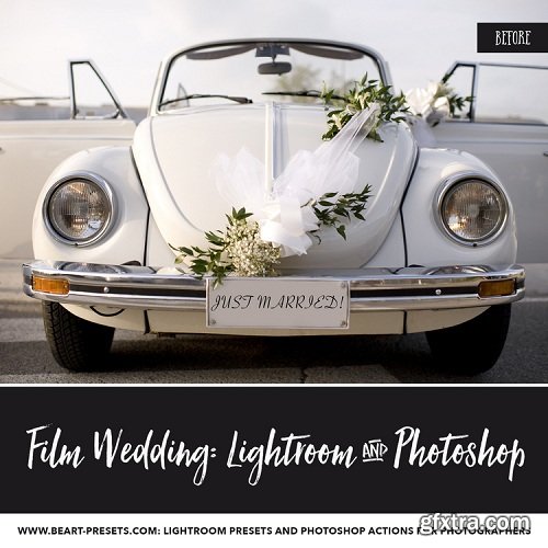 Film Wedding Lightroom Presets, Photoshop Actions and ACR Presets