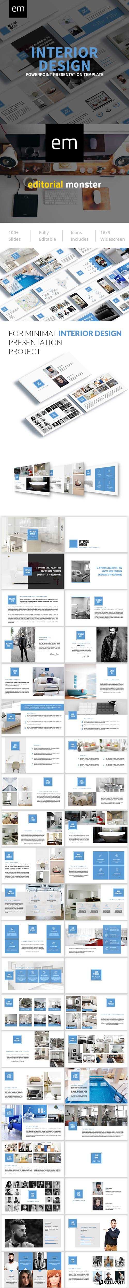 GR - Interior Design Powerpoint Presentation Template 20004667