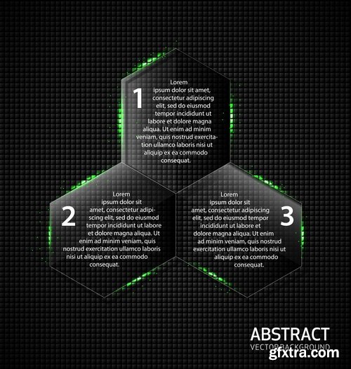 Infographics poster banner business template 25 EPS