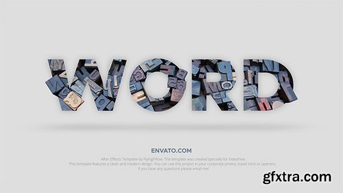 Videohive Word - Professional Typography Toolkit 19784807