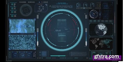 HUD Virtual Radar Hologram Interface System Cockpit 18943315 Videohive