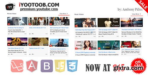 CodeCanyon - iYOOTOOB v1.0 - PREMIUM YOUTUBE CMS - 19773157