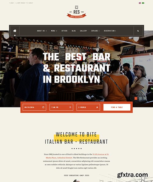 JoomlART - JA Restaurant v1.0.2 - Responsive Restaurant Joomla template