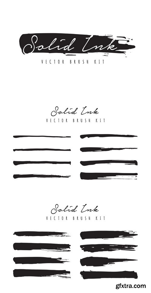 Solid Ink Illustrator Brushes