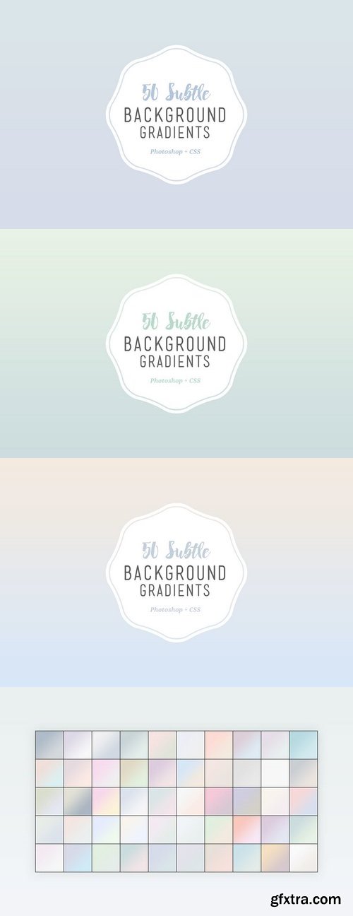 50 Subtle Background Gradients (CSS)