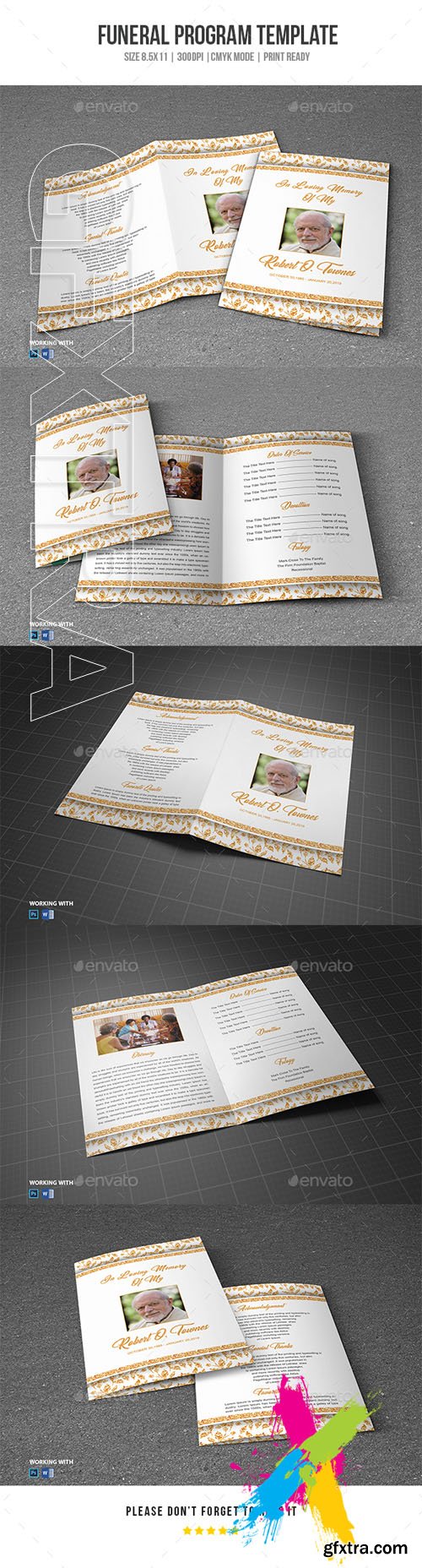 GR - Funeral Program Template Vol 28 20033518