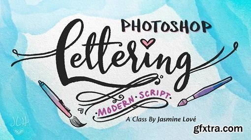 Photoshop Lettering: Modern Script