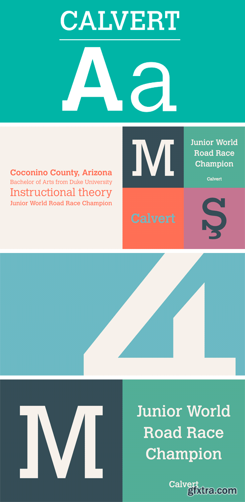 Calvert Font Family