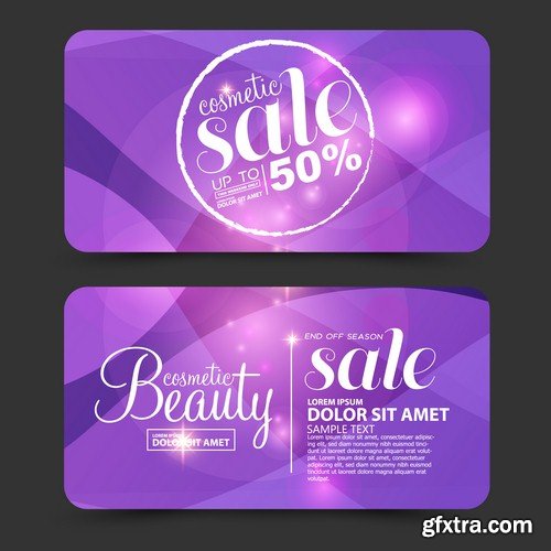 Beauty cosmetics sale - 5 EPS