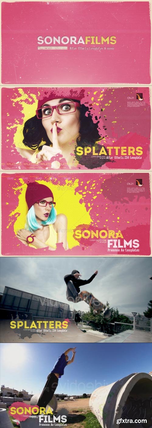 Videohive - Splatter Promo - 15692418