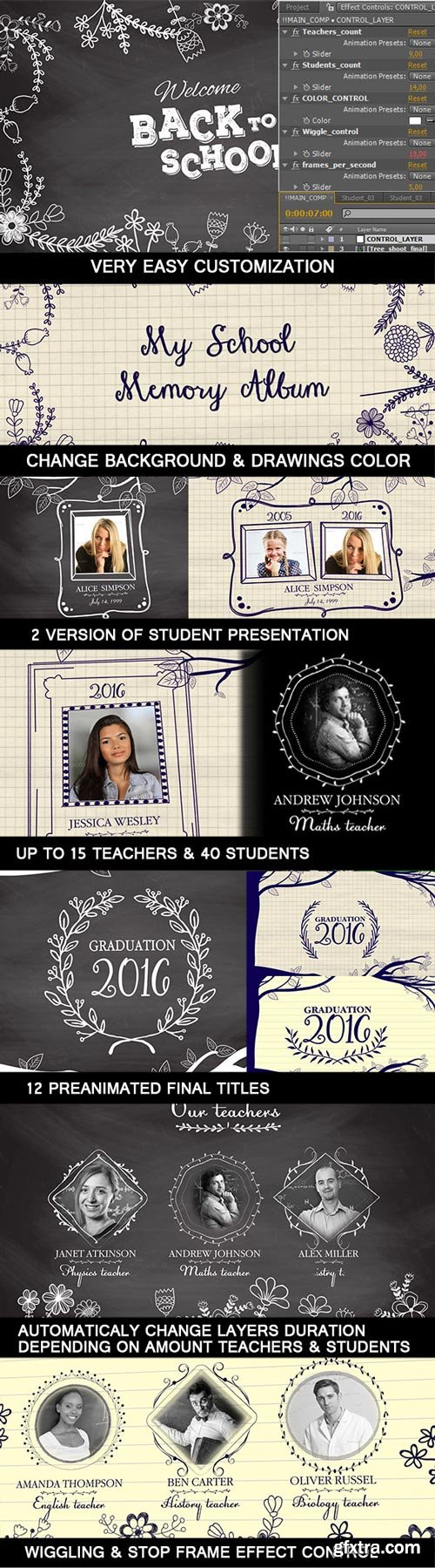 Videohive - Graduation Memory Board - 16261870