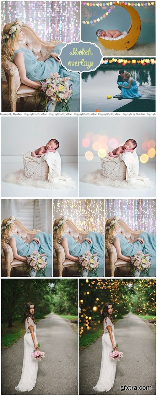 45 Bokeh Photo Overlays